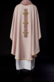 Ornat różowy z haftowanymi krzyżami - S-7068-08-70 - HAF S-7068-08-70 - Dewocjonalia P.H. Jakóbczak - Katolicki sklep liturgiczny i hurtownia