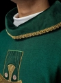 Ornat zielony z haftowanymi krzyżami - S-7068-01-70 - HAF S-7068-01-70 - Dewocjonalia P.H. Jakóbczak - Katolicki sklep liturgiczny i hurtownia