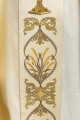 Kapa liturgiczna ecru z haftem IHS - KKP/006/05 - HAF KKP/006/05 - Dewocjonalia P.H. Jakóbczak - Katolicki sklep liturgiczny i hurtownia