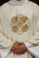 Ornat ecru z haftem Czterech Ewangelistów - KOA/005/05/99 - HAF KOA/005/05/99 - Dewocjonalia P.H. Jakóbczak - Katolicki sklep liturgiczny i hurtownia