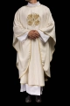 Ornat ecru z haftem Czterech Ewangelistów - KOA/005/05/99 - HAF KOA/005/05/99 - Dewocjonalia P.H. Jakóbczak - Katolicki sklep liturgiczny i hurtownia