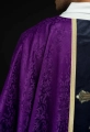 Ornat fioletowy z haftowanym pasem z motywem krzyża - KOA/007/03/98 - HAF KOA/007/03/98 - Dewocjonalia P.H. Jakóbczak - Katolicki sklep liturgiczny i hurtownia