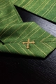 Ornat zielony z nadrukiem krzyża jerozolimskiego - KOD/7001/01/40 - HAF KOD/7001/01/40 - Dewocjonalia P.H. Jakóbczak - Katolicki sklep liturgiczny i hurtownia