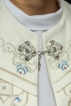 Welon naramienny ecru z haftem maryjnym - LE/3001/05 - HAF LE/3001/05 - Dewocjonalia P.H. Jakóbczak - Katolicki sklep liturgiczny i hurtownia