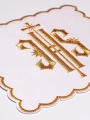 Zestaw palek kielichowych z symbolem IHS w czterech kolorach liturgicznych - KPA4/029 - HAF KPA4/029 - Dewocjonalia P.H. Jakóbczak - Katolicki sklep liturgiczny i hurtownia