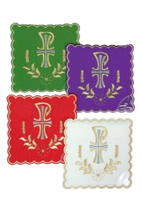 Zestaw palek z motywem Krzyża w czterech kolorach liturgicznych - KPA4/073