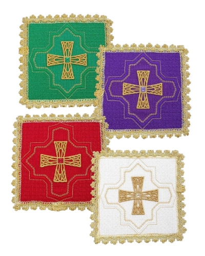 Zestaw czterech palek w kolorach liturgicznych - KPA4/184 - HAF KPA4/184 - Dewocjonalia P.H. Jakóbczak - Katolicki sklep liturgiczny i hurtownia