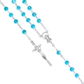Różaniec - szkło - 6 mm - MIX - JS R469 - Dewocjonalia P.H. Jakóbczak - Katolicki sklep liturgiczny i hurtownia