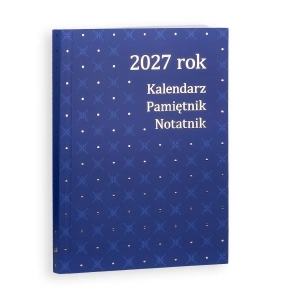 Kalendarz 2027 - Pamiętnik - Notatnik