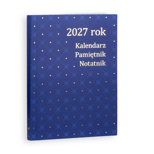 Kalendarz 2027 - Pamiętnik - Notatnik