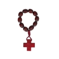 Dziesiątek różańca - na palec - drewno - MIX - JS FR81 - Dewocjonalia P.H. Jakóbczak - Katolicki sklep liturgiczny i hurtownia