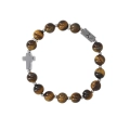 Bransoletka - dziesiątek różańca - kamień naturalny - Kamienie Biblibjne - Pietra - JS BC401-0 - Dewocjonalia P.H. Jakóbczak - Katolicki sklep liturgiczny i hurtownia