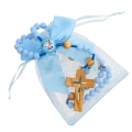 Różaniec - 8 mm - Matka Boża Fatimska - ozdobne opakowanie - Kids - R1569-0 - Dewocjonalia P.H. Jakóbczak - Katolicki sklep liturgiczny i hurtownia