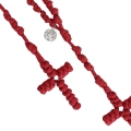 Różaniec - linka paracord - 9 mm - św. Benedykt - MIX - JS R1582 - Dewocjonalia P.H. Jakóbczak - Katolicki sklep liturgiczny i hurtownia