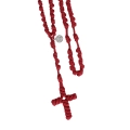 Różaniec - linka paracord - 9 mm - św. Benedykt - MIX - JS R1582 - Dewocjonalia P.H. Jakóbczak - Katolicki sklep liturgiczny i hurtownia