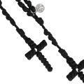 Różaniec - linka paracord - 9 mm - św. Benedykt - MIX - JS R1582 - Dewocjonalia P.H. Jakóbczak - Katolicki sklep liturgiczny i hurtownia
