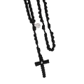 Różaniec - linka paracord - 9 mm - św. Benedykt - MIX - JS R1582 - Dewocjonalia P.H. Jakóbczak - Katolicki sklep liturgiczny i hurtownia