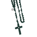 Różaniec - linka paracord - 9 mm - św. Benedykt - MIX - JS R1582 - Dewocjonalia P.H. Jakóbczak - Katolicki sklep liturgiczny i hurtownia