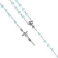 Różaniec - Pierwsza Komunia Święta - 6 mm - plastik - pudełko - JS PR1128K-0 - Dewocjonalia P.H. Jakóbczak - Katolicki sklep liturgiczny i hurtownia