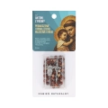 Różaniec - 6 mm - ozdobne opakowanie - Intencje - Wizerunki Świętych - MIX - JS FLR1131 - Dewocjonalia P.H. Jakóbczak - Katolicki sklep liturgiczny i hurtownia