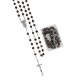 Różaniec - 6 mm - ozdobne opakowanie - Intencje - Wizerunki Świętych - MIX - JS FLR1131 - Dewocjonalia P.H. Jakóbczak - Katolicki sklep liturgiczny i hurtownia