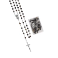 Różaniec - 6 mm - ozdobne opakowanie - Intencje - Wizerunki Świętych - MIX - JS FLR1131 - Dewocjonalia P.H. Jakóbczak - Katolicki sklep liturgiczny i hurtownia