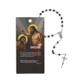 Różaniec - 6 mm - ozdobne opakowanie - Intencje - Wizerunki Świętych - MIX - JS FLR1131 - Dewocjonalia P.H. Jakóbczak - Katolicki sklep liturgiczny i hurtownia
