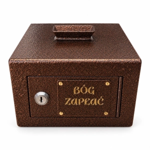 Skarbonka ścienna - pozioma