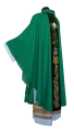 Ornat zielony z haftem eucharystycznym