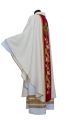 Ornat na Boże Narodzenie - czerwony pas