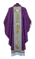 Ornat fioletowy z haftem eucharystycznym