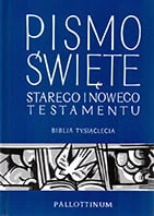 Biblia Tysiąclecia - Biblia ucznia Nadziei - okładka przednia Biblia Tysiąclecia - Biblia ucznia Nadziei