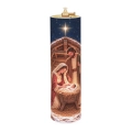 Tryptyk, Boże Narodzenie, Komplet świec olejowych, nowy wzór - X2675BN-B - Dewocjonalia P.H. Jakóbczak - Katolicki sklep liturgiczny i hurtownia