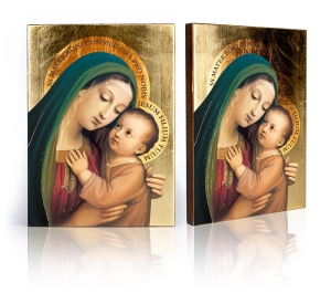 Ikona Religijna Matka Boża Dobrej Rady i Mądrości Serca