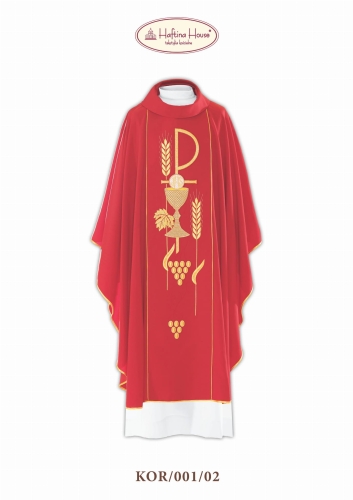 Ornat KOR/001/02/01 - HAF KOR/001/02/01 - Dewocjonalia P.H. Jakóbczak - Katolicki sklep liturgiczny i hurtownia