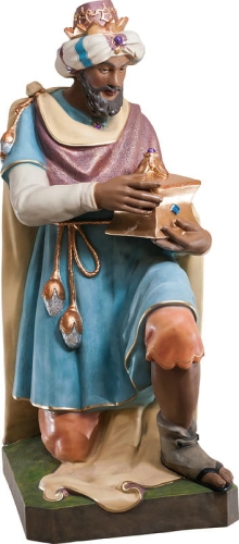 Król ze złotem (122 cm) - ELM 280/6 - Dewocjonalia P.H. Jakóbczak - Katolicki sklep liturgiczny i hurtownia