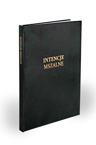 Księga intencji mszalnych - GAR KInt - Dewocjonalia P.H. Jakóbczak - Katolicki sklep liturgiczny i hurtownia