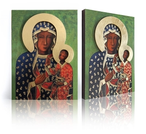 Ikona Religijna Matka Boża Częstochowska Wędrująca
