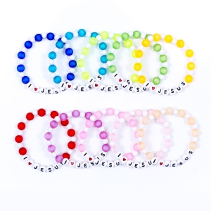 Bransoletka dziesiątka różańca - I ? JESUS