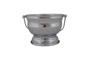 Miska do wody święconej, niklowana