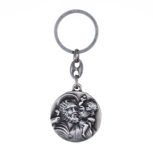  Brelok - św. Krzysztof - satynowa powłoka