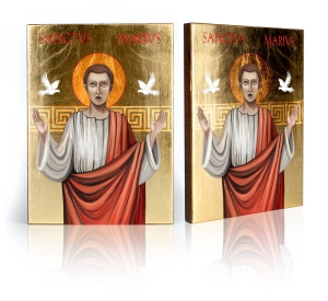 Ikona Religijna Święty Mariusz