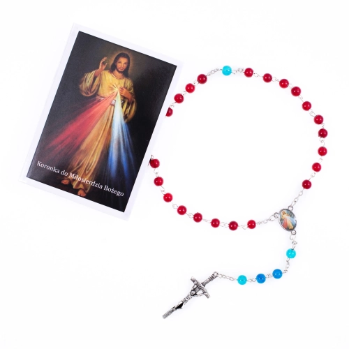 Koronka do Miłosierdzia Bożego - instrukcja modlitwy - JS R996 - Dewocjonalia P.H. Jakóbczak - Katolicki sklep liturgiczny i hurtownia