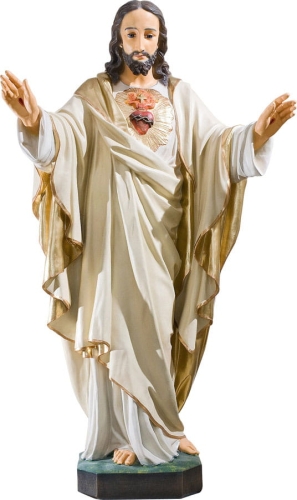 Serce Pana Jezusa (105 cm) - ELM 108 - Dewocjonalia P.H. Jakóbczak - Katolicki sklep liturgiczny i hurtownia