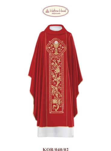 Ornat KOR/040/02/01 - HAF KOR/040/02/01 - Dewocjonalia P.H. Jakóbczak - Katolicki sklep liturgiczny i hurtownia