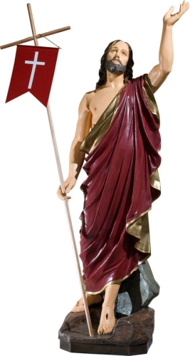 Chrystus Zmartwychwstały (110 cm) - ELM 222 - Dewocjonalia P.H. Jakóbczak - Katolicki sklep liturgiczny i hurtownia