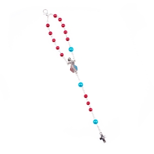 Bransoletka - dziesiątek różańca - Jezus Miłosierny