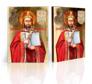 Ikona Religijna Święty Wojciech