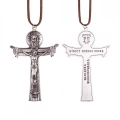 Naszyjnik - krzyżyk - Trójca Święta - pamiątka bierzmowania - JS K006 - Dewocjonalia P.H. Jakóbczak - Katolicki sklep liturgiczny i hurtownia