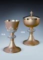 Kielich - nodus ażur, kamienie niebieskie - DOB 0104 - Dewocjonalia P.H. Jakóbczak - Katolicki sklep liturgiczny i hurtownia